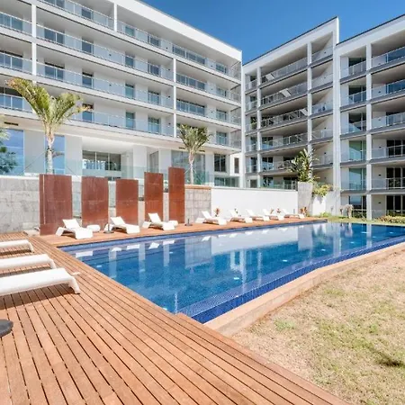 شقة Bm - 3 Pools-gym-ac-huge Balcony Sea View