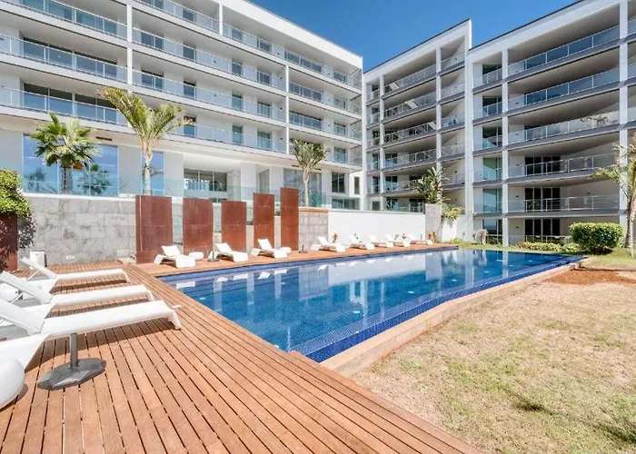 דירה Bm - 3 Pools-gym-ac-huge Balcony Sea View